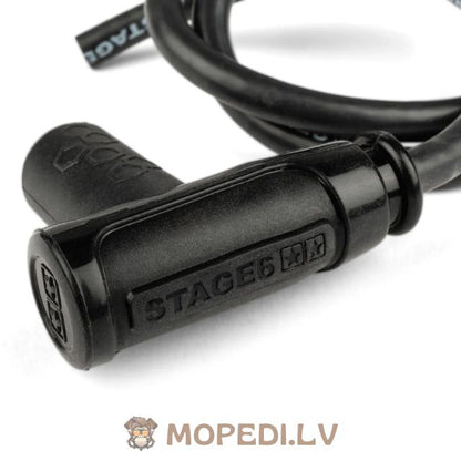 Spark Plug Cable with cap Stage6 Black