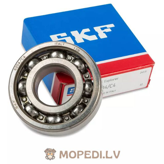 Bearing SKF 6204-C4 - 20x47x14mm steel cage