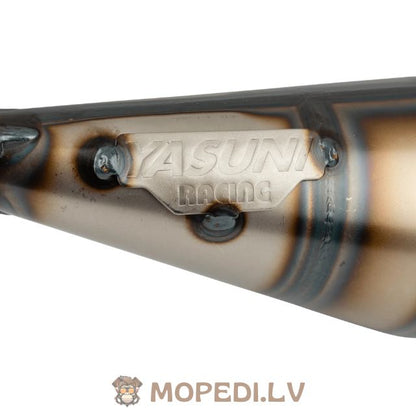 Yasuni R3 izpūtējs AM6 / Derbi Melns (zems stiprinājums)