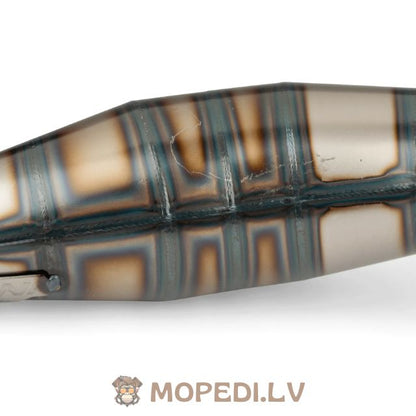 Yasuni R3 izpūtējs AM6 / Derbi Melns (zems stiprinājums)