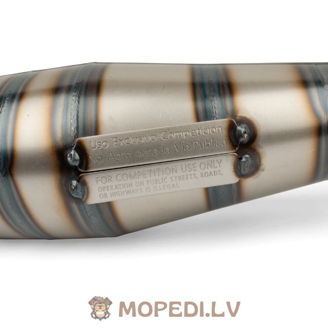 Yasuni R3 izpūtējs AM6 / Derbi Melns (zems stiprinājums)