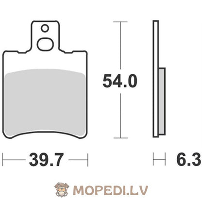 Brake Pads Stage6 Sport Yamaha Aerox / Neos