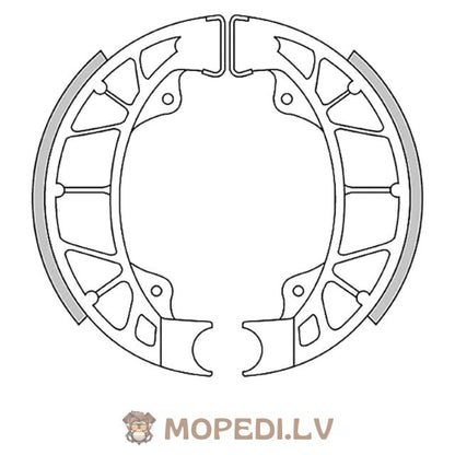 Brake Shoes 110x25mm Stage6 Sport 110x25mm Piaggio / Vespa