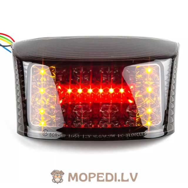 Taillight with indicators LED Black Line Yamaha BWs after 2004