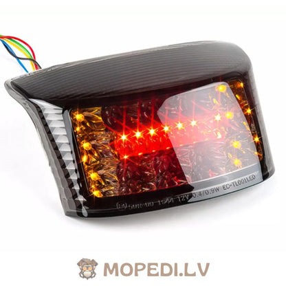 Taillight with indicators LED Black Line Yamaha BWs after 2004