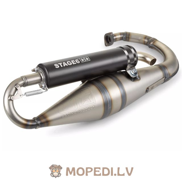 Exhaust Stage6 Pro Replica MK2 Black Minarelli vertical