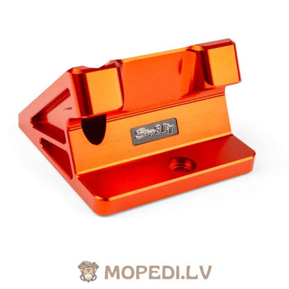 Intake Manifold + Spacer Stage6 R/T short straight 35mm PWK / VHST Minarelli horizontal orange