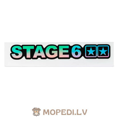 Hologram Sticker Stage6 105x100mm