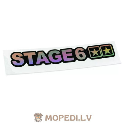 Hologram Sticker Stage6 105x100mm