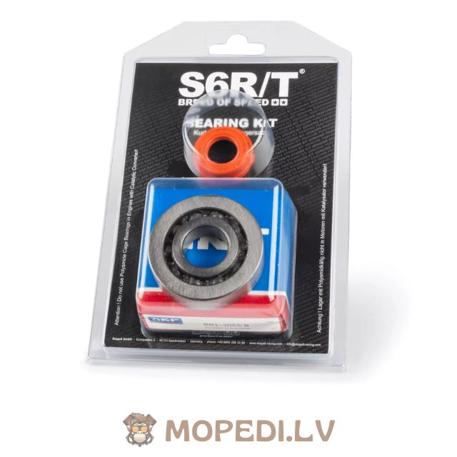 Crankshaft Bearing Set Stage6 R/T C4 steel cage Peugeot vertical Euro 1