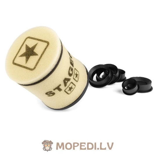 Racing Air Filter Stage6 Double-Layer small 28-55mm white