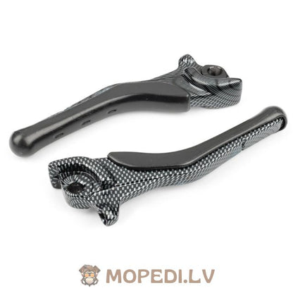 Brake Lever Set carbon look Yamaha Aerox / Nitro before 2012