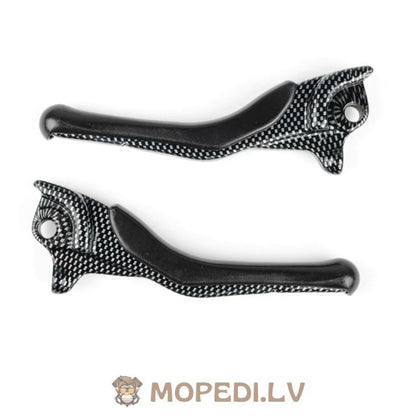Brake Lever Set carbon look Yamaha Aerox / Nitro before 2012