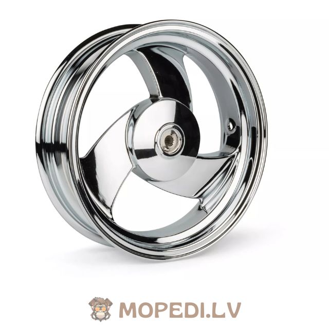 Rear Wheel (13x3.5) 3 spokes (aluminium) MBK Booster / BW's chrome