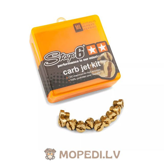 Jet Kit (x10) Stage6 Dell'Orto (d=6mm)