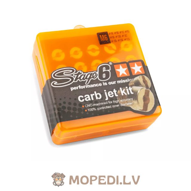 Jet Kit (x10) Stage6 Dell'Orto (d=6mm)