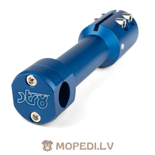 Handlebar Stem STR8 straight Yamaha Aerox blue