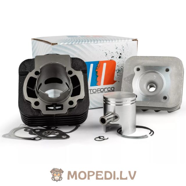 Cylinder Kit MotoForce Racing 70cc cast iron Piaggio AC