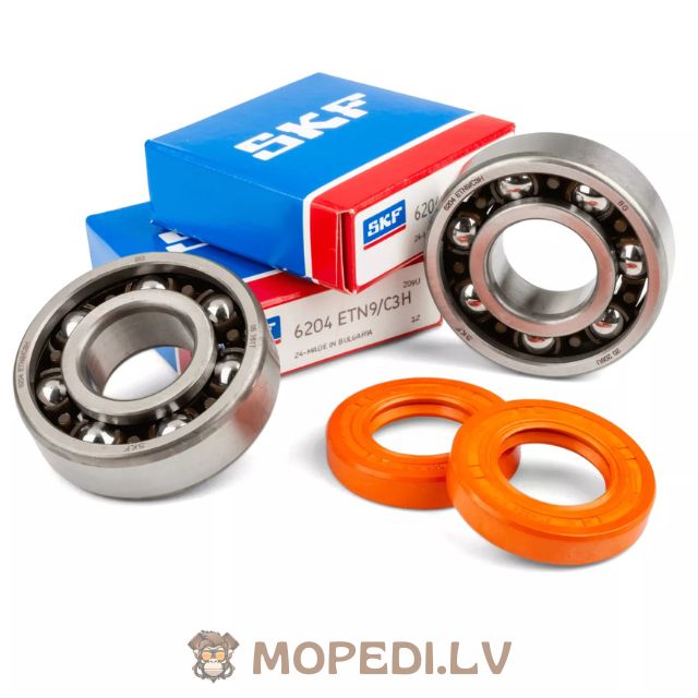 Crankshaft Bearing Set Stage6 R/T C3 polymer cage Derbi