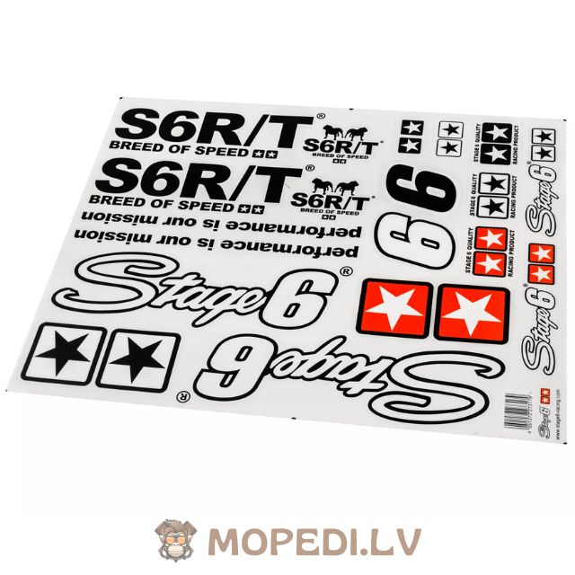 Sticker Sheet Stage6 A2 MK2 black