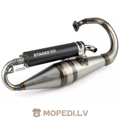 Exhaust Stage6 Pro Replica MK2 Black Peugeot vertical